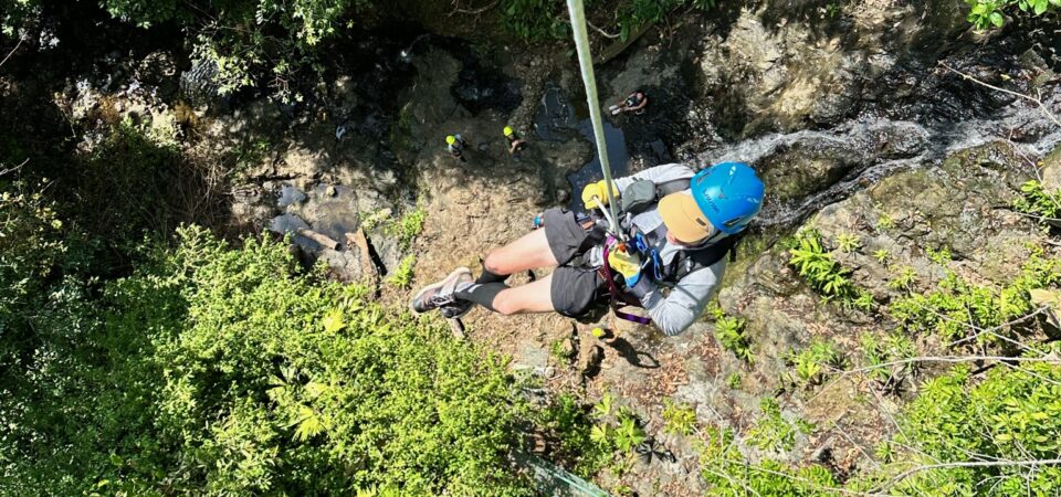 Costa Rica zipline adventure in Manuel Antonio tropical forest