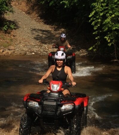 Quad bike tour in Manuel Antonio exploring tropical landscapes